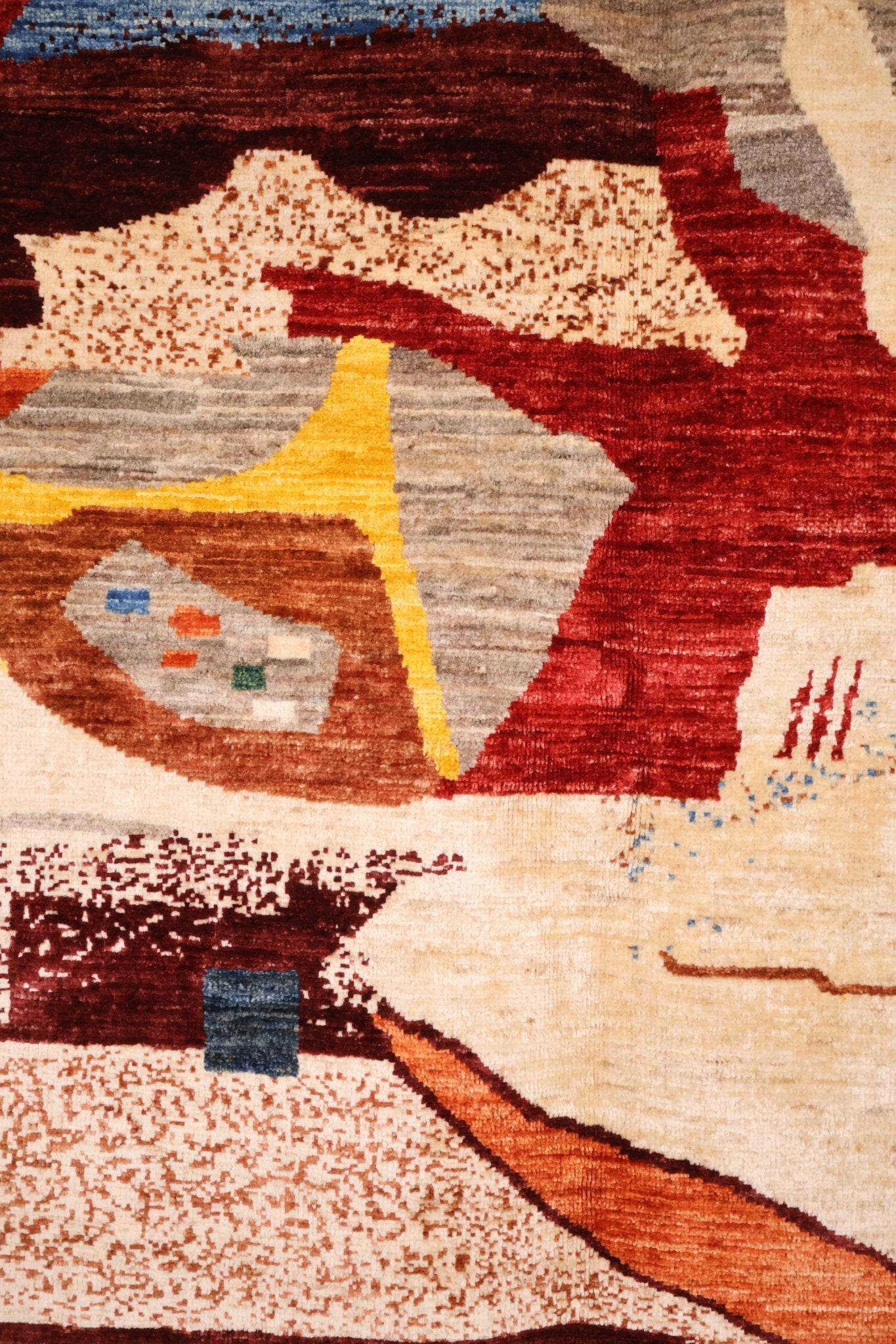 Tapis Afghan Aryana 202x152 cm Fait Main Laine - Baba Rug