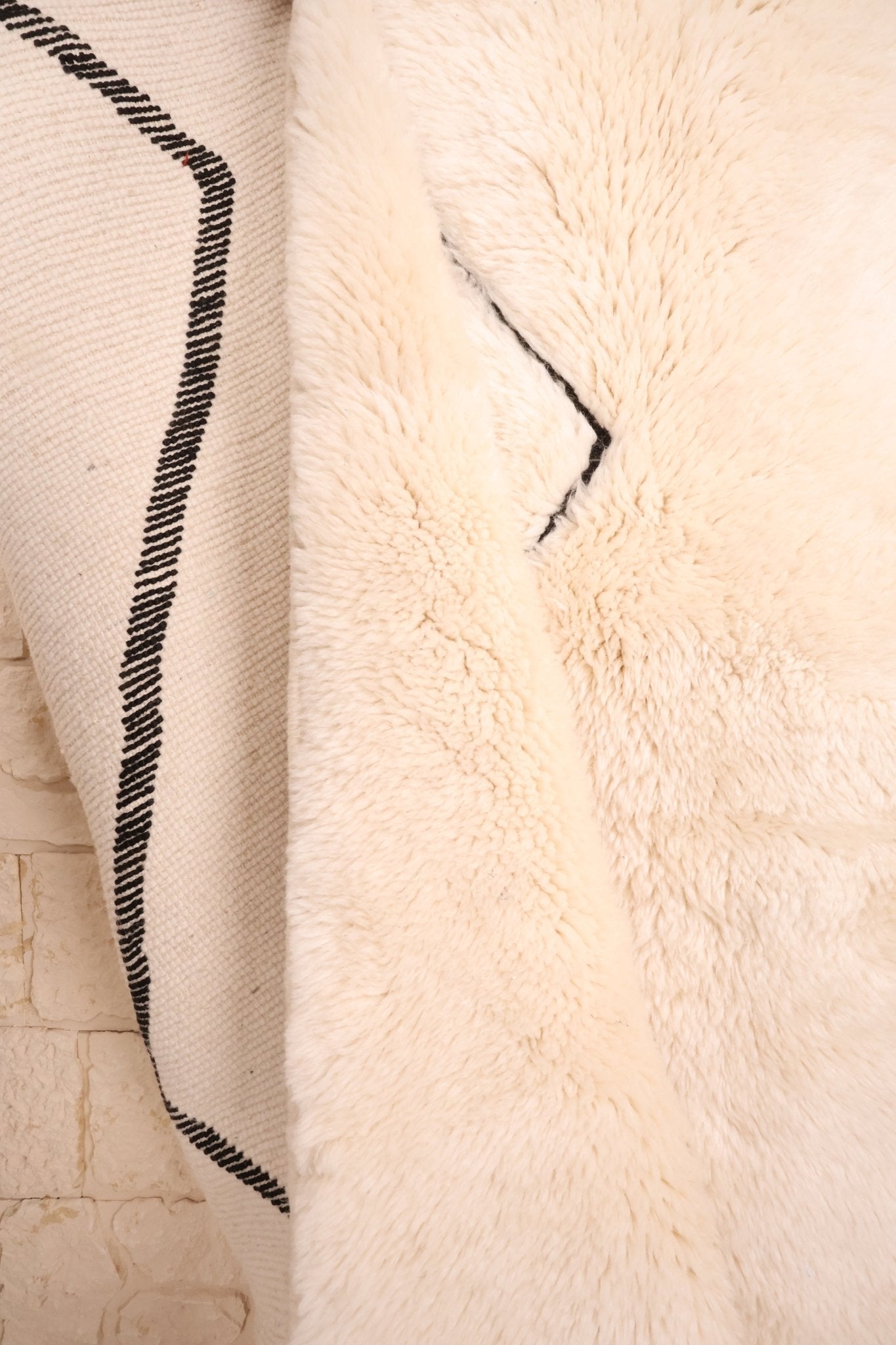 Tapis M'Rirt Laine Dense Nouée Main 300x200cm