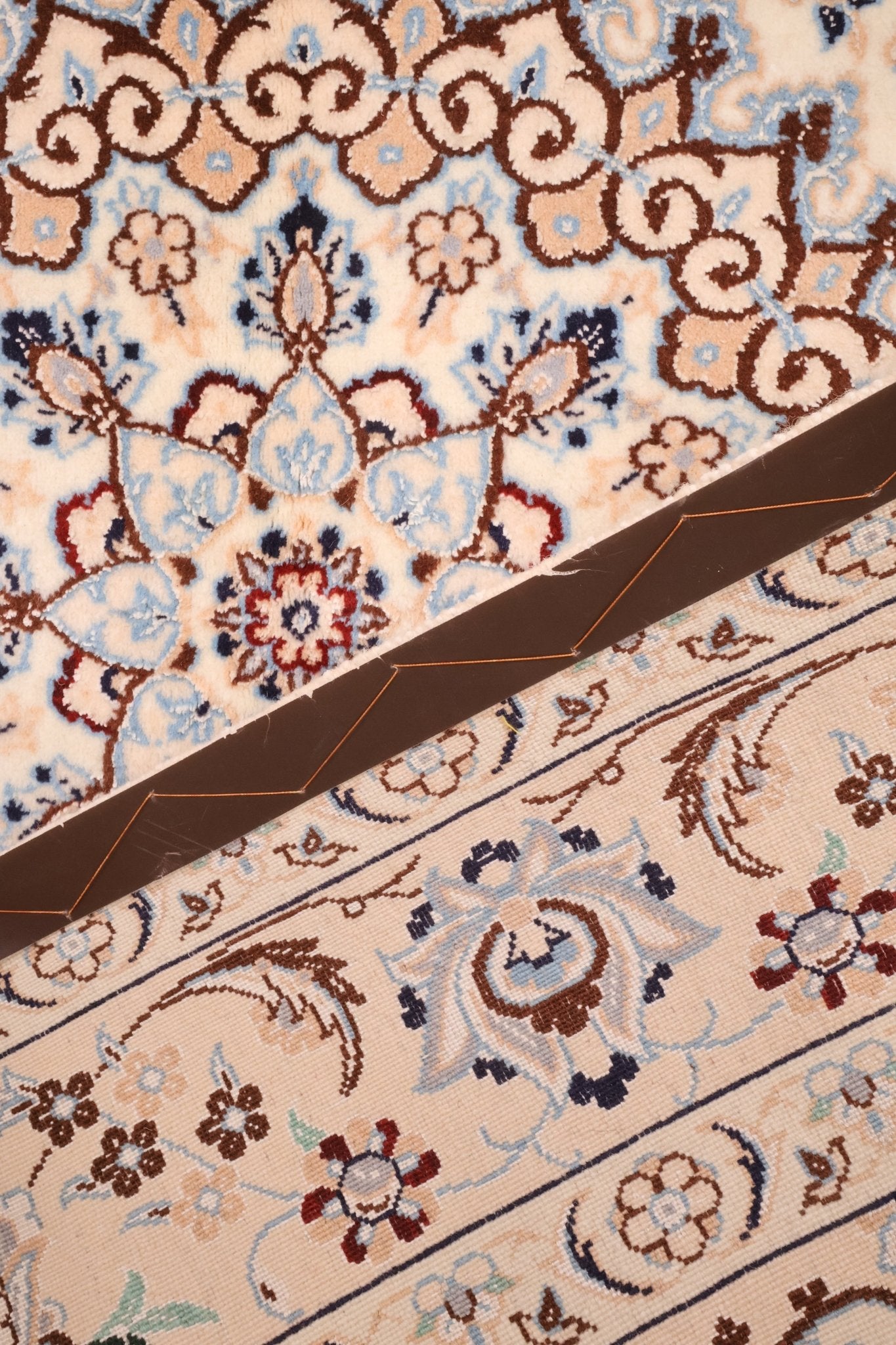 Tapis fait main Naïn 9La - Iran - 257x160cm - Laine - Baba Rug