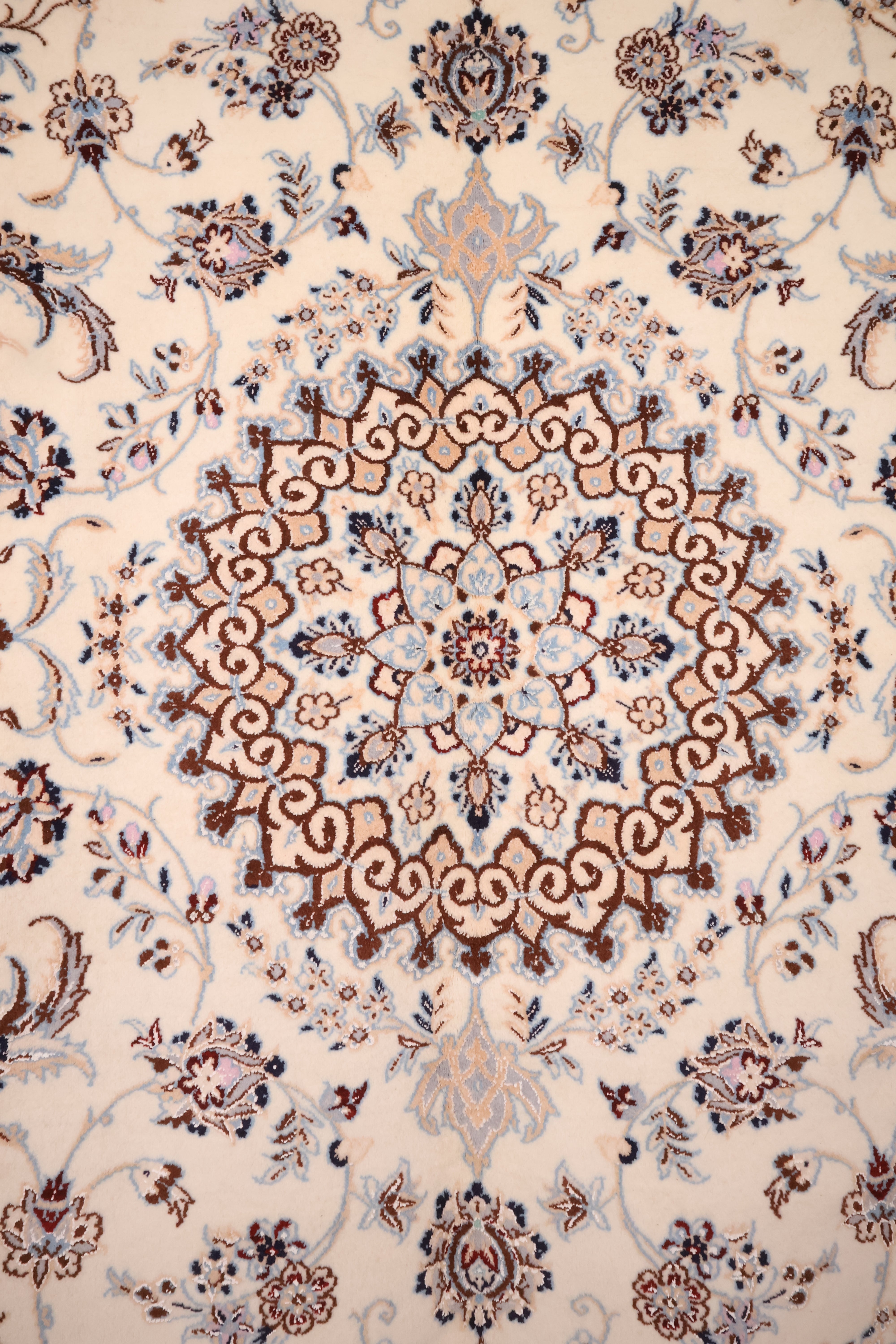 Tapis fait main Naïn 9La - Iran - 257x160cm - Laine