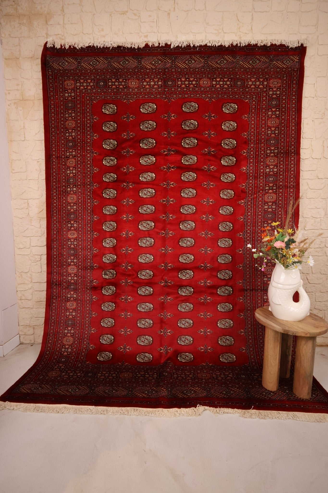 Tapis Pakistan Boukhara 306x218cm - Fait Main - Baba Rug