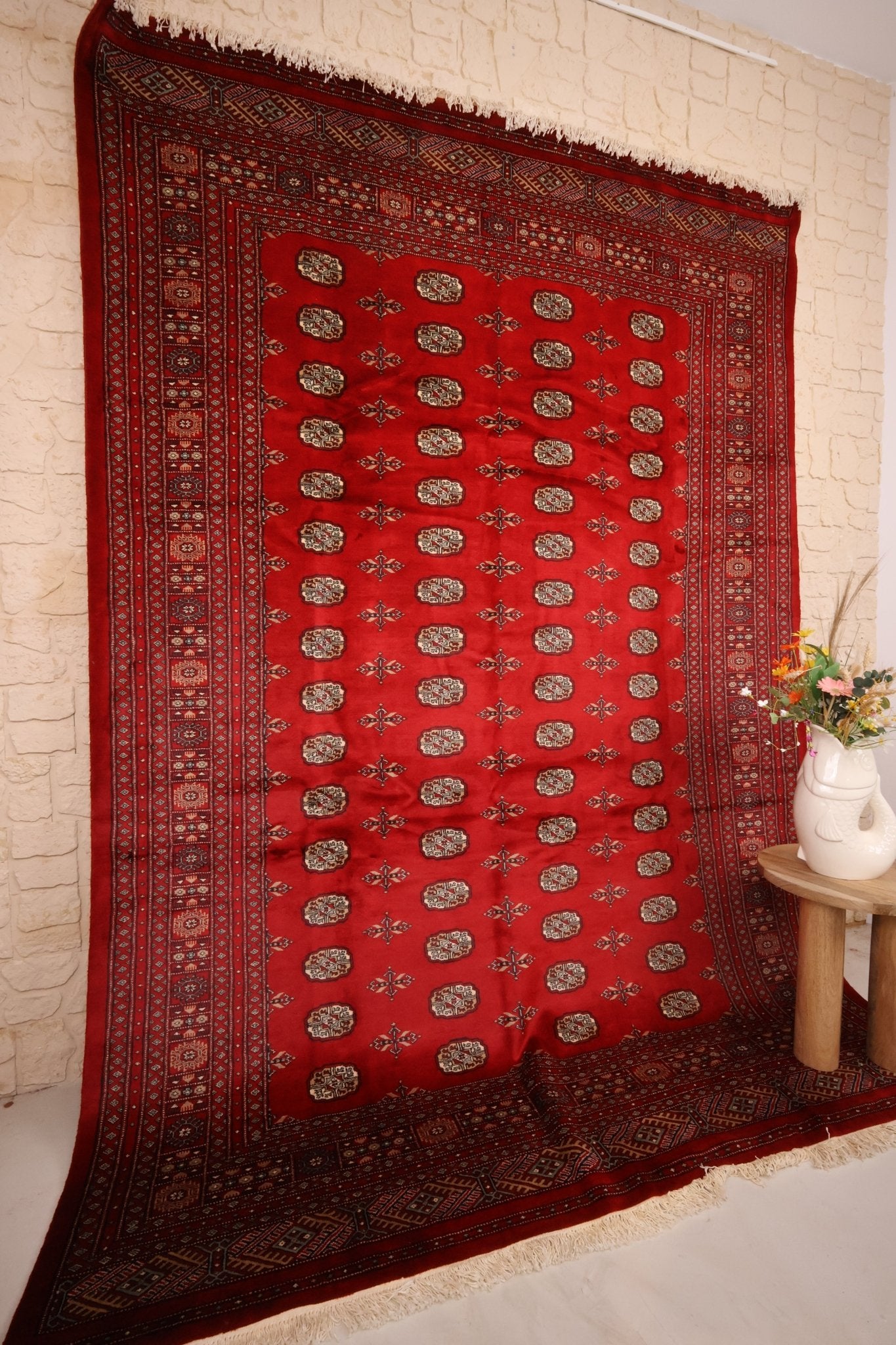 Tapis Pakistan Boukhara 306x218cm - Fait Main - Baba Rug