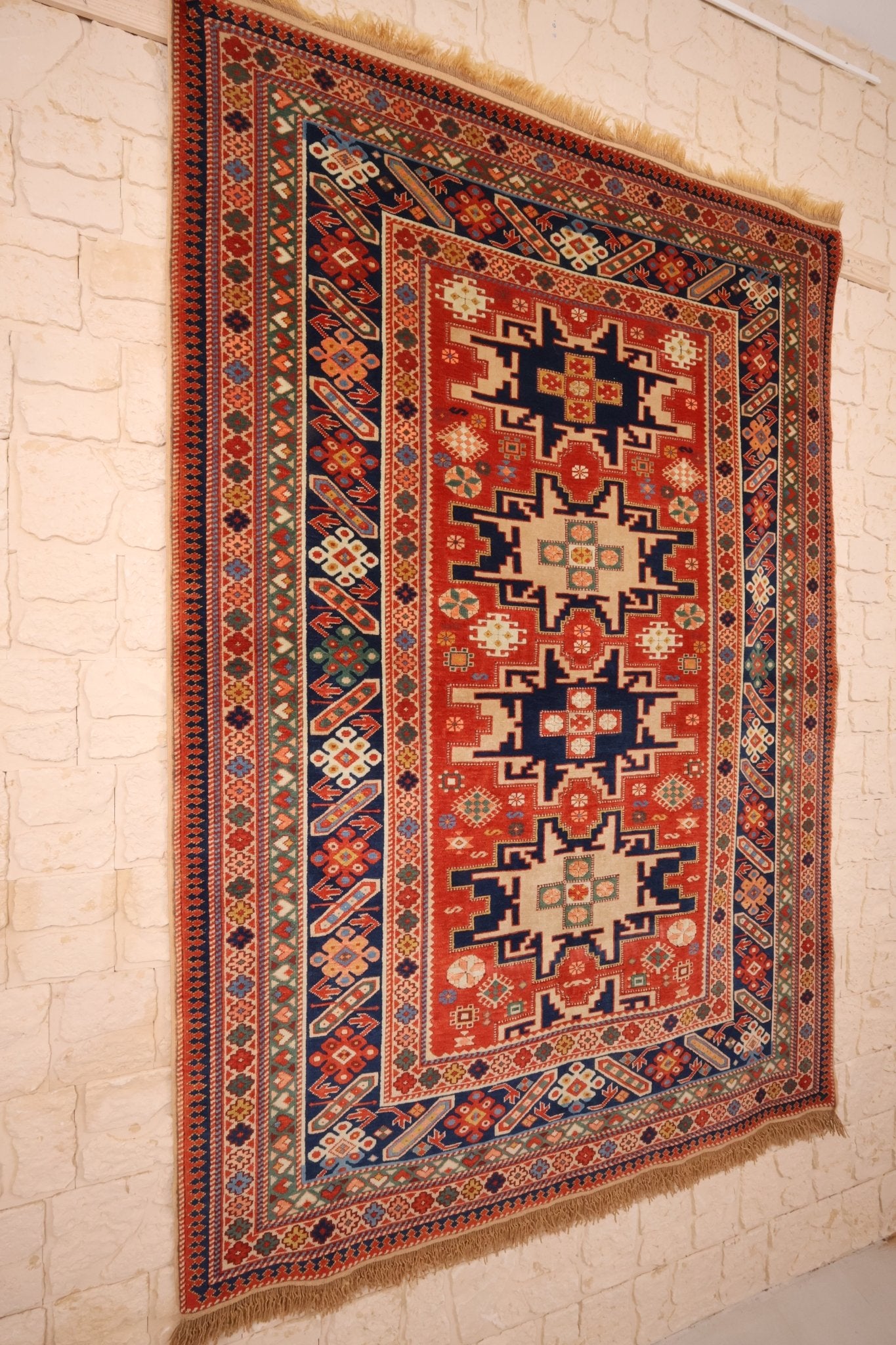 Tapis Safir fait main - Turc - 217x153 - Laine - Baba Rug