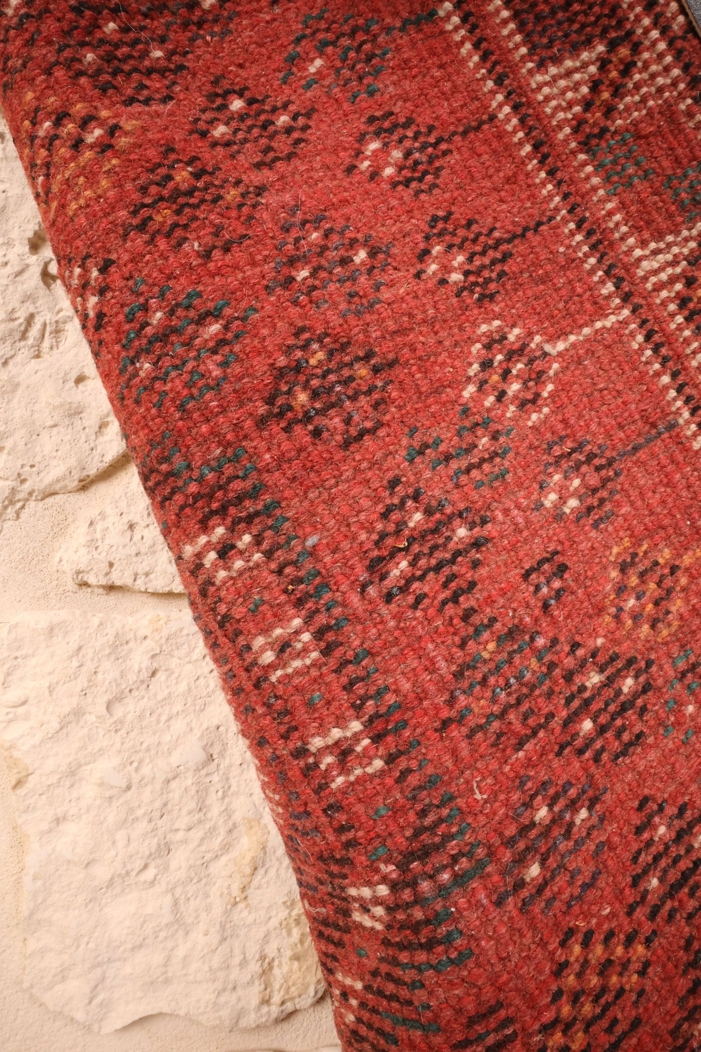 Tapis persan Shiraz 195x74 cm - Persan fait main de couloir - Baba Rug
