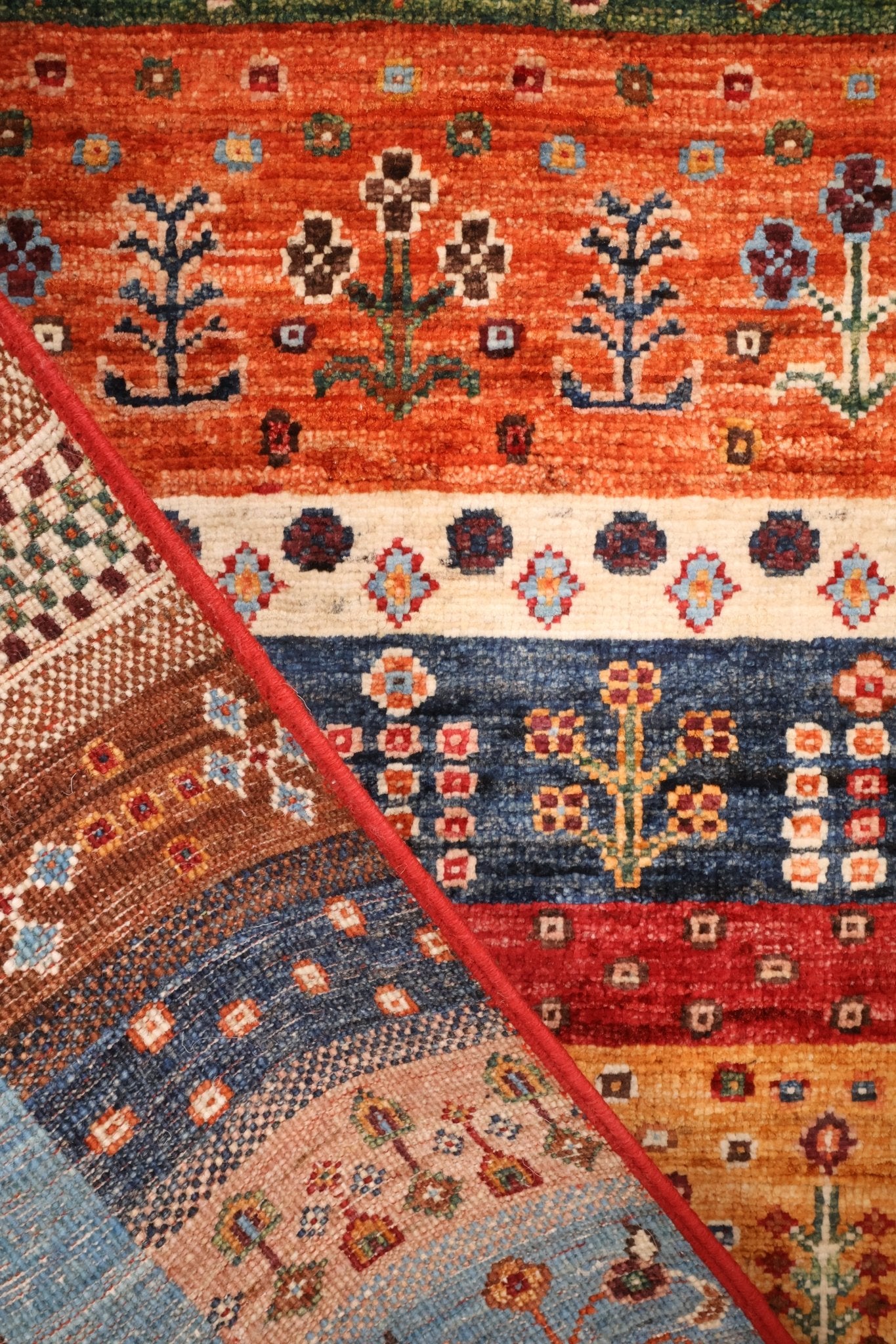 Tapis Afghan Aryana 120x79 cm Fait Main Laine - Baba Rug