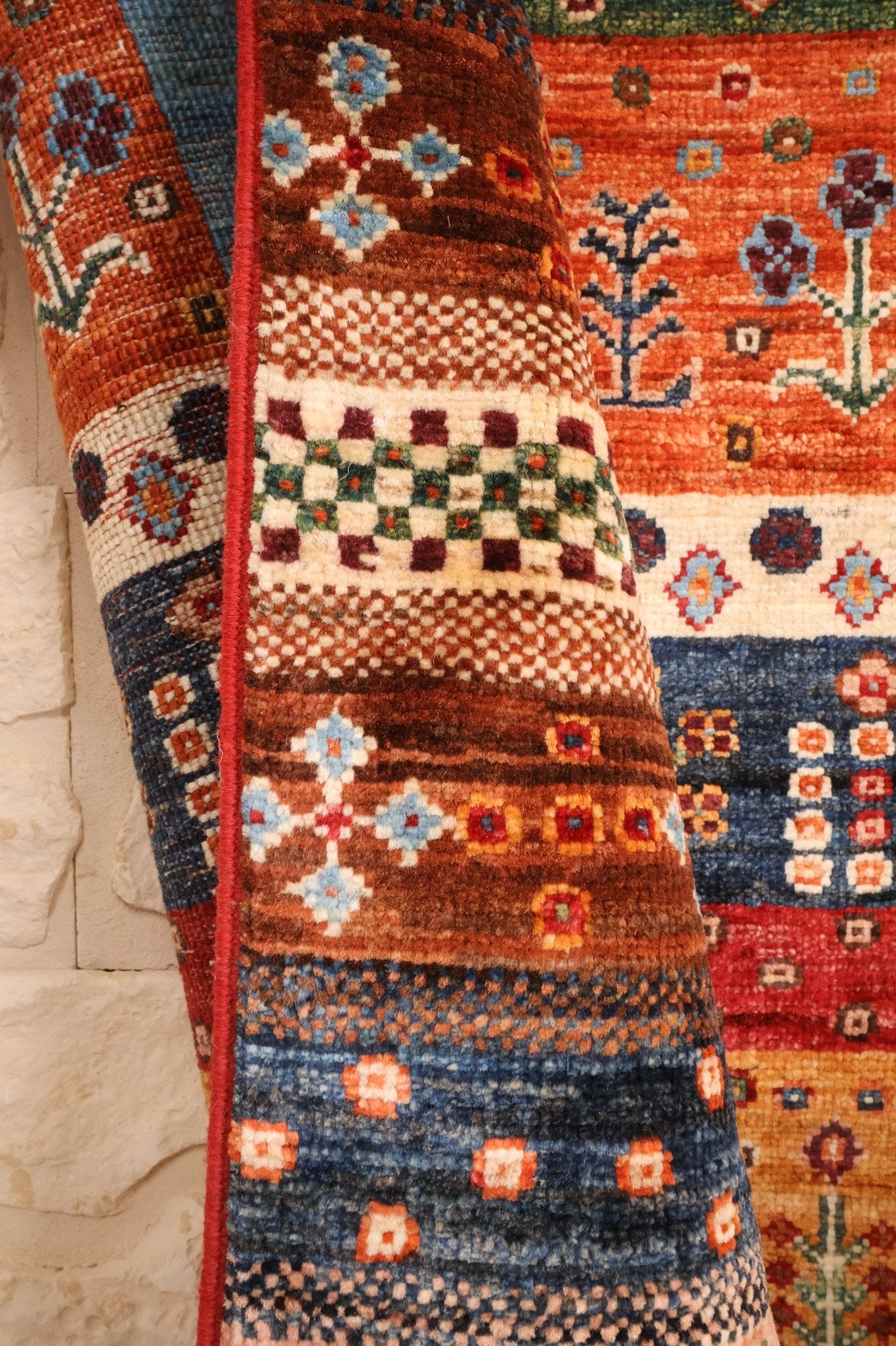 Tapis Afghan Aryana 120x79 cm Fait Main Laine - Baba Rug