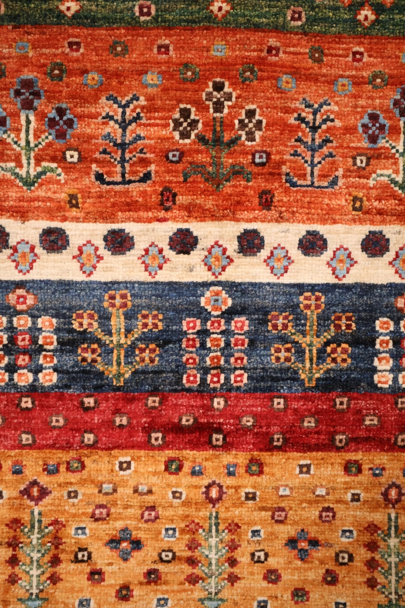 Tapis Afghan Aryana 120x79 cm Fait Main Laine - Baba Rug