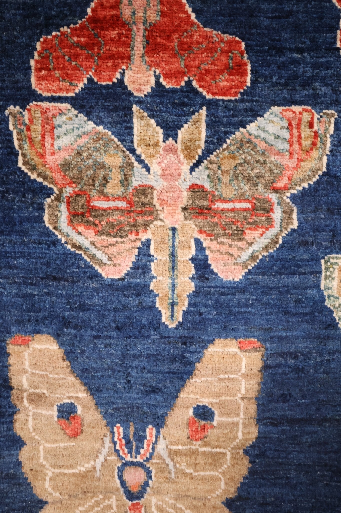 Tapis Afghan Aryana 146x99 cm Fait Main Laine