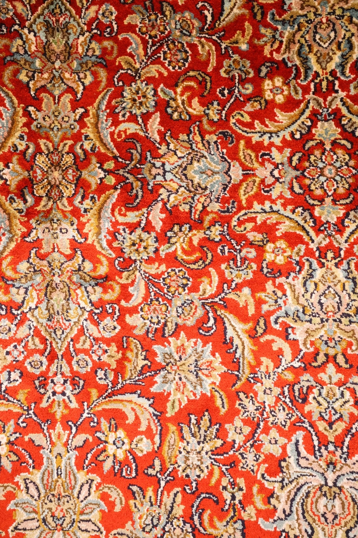 Tapis fait main Cachemire - Inde - 193x182cm - Soie naturelle - Baba Rug