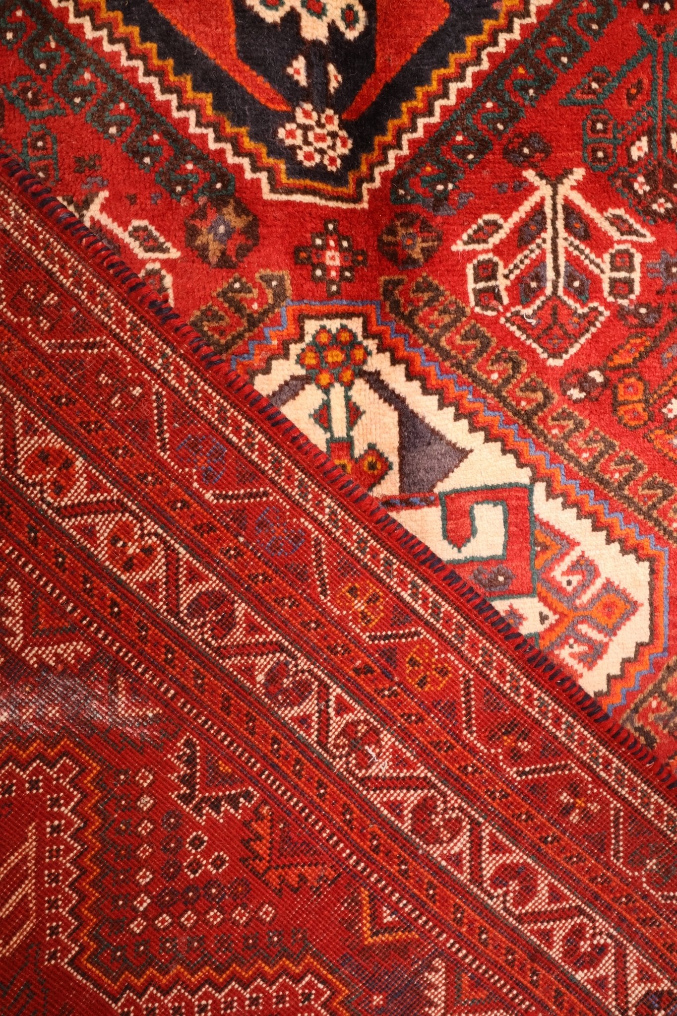 Tapis Persan Gashgai 322x222cm - Laine - Baba Rug