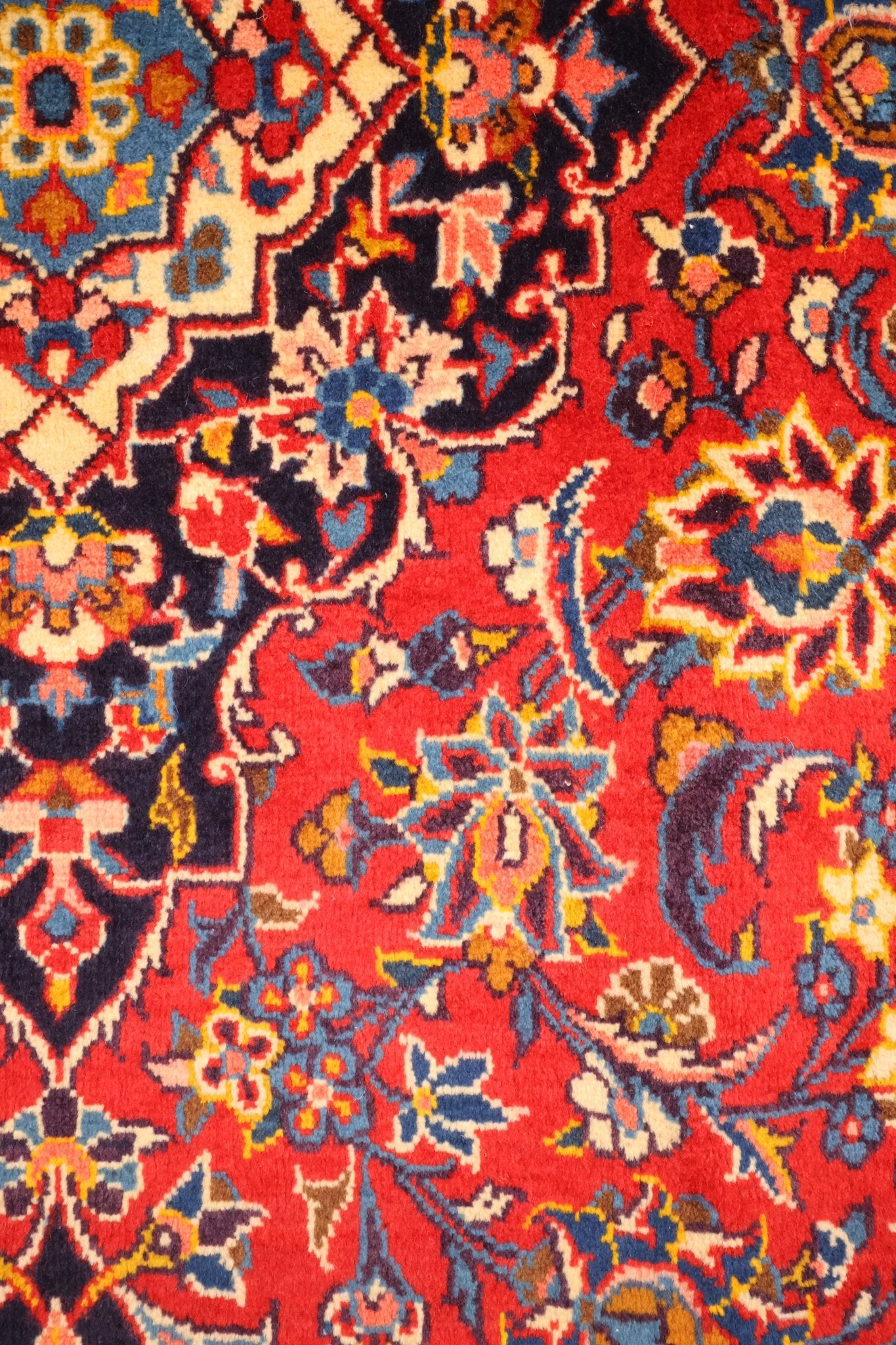 Tapis d'Orient Kashan 228x143 cm vue zoom