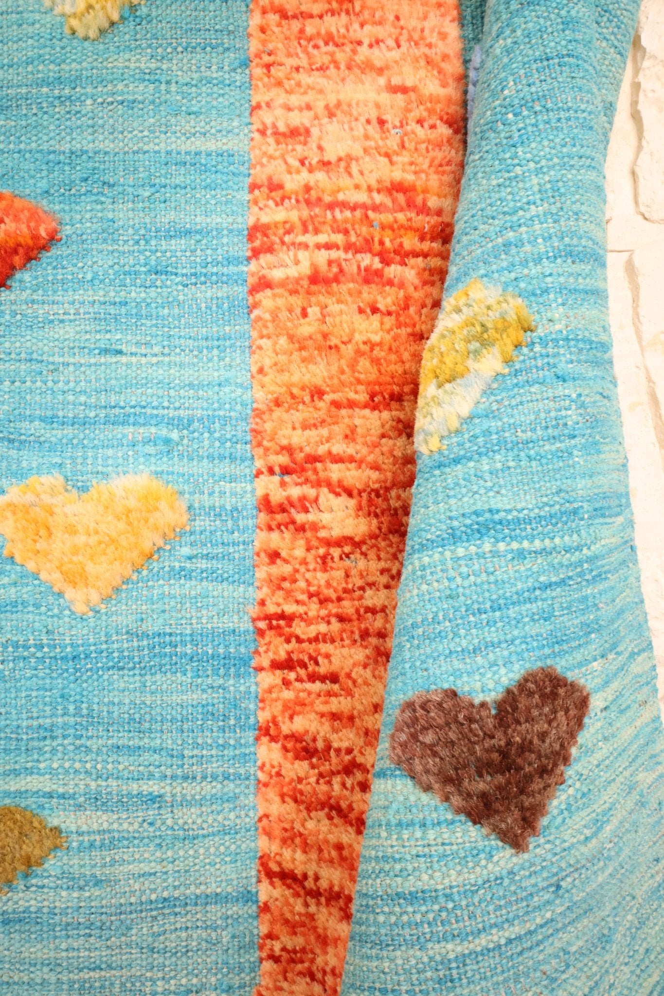 Tapis Kilim fait main - Afghan - 203x151 - Laine - Baba Rug
