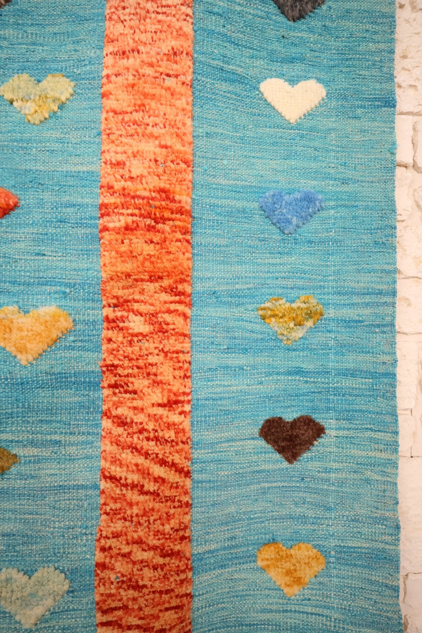 Tapis Kilim fait main - Afghan - 203x151 - Laine - Baba Rug