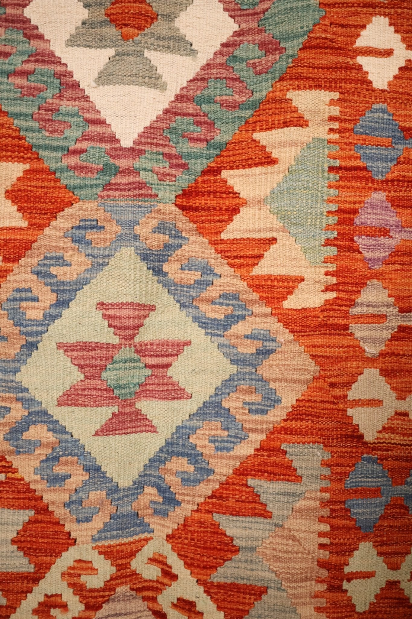 Kilim Afghan 158x100 cm Fait Main Laine