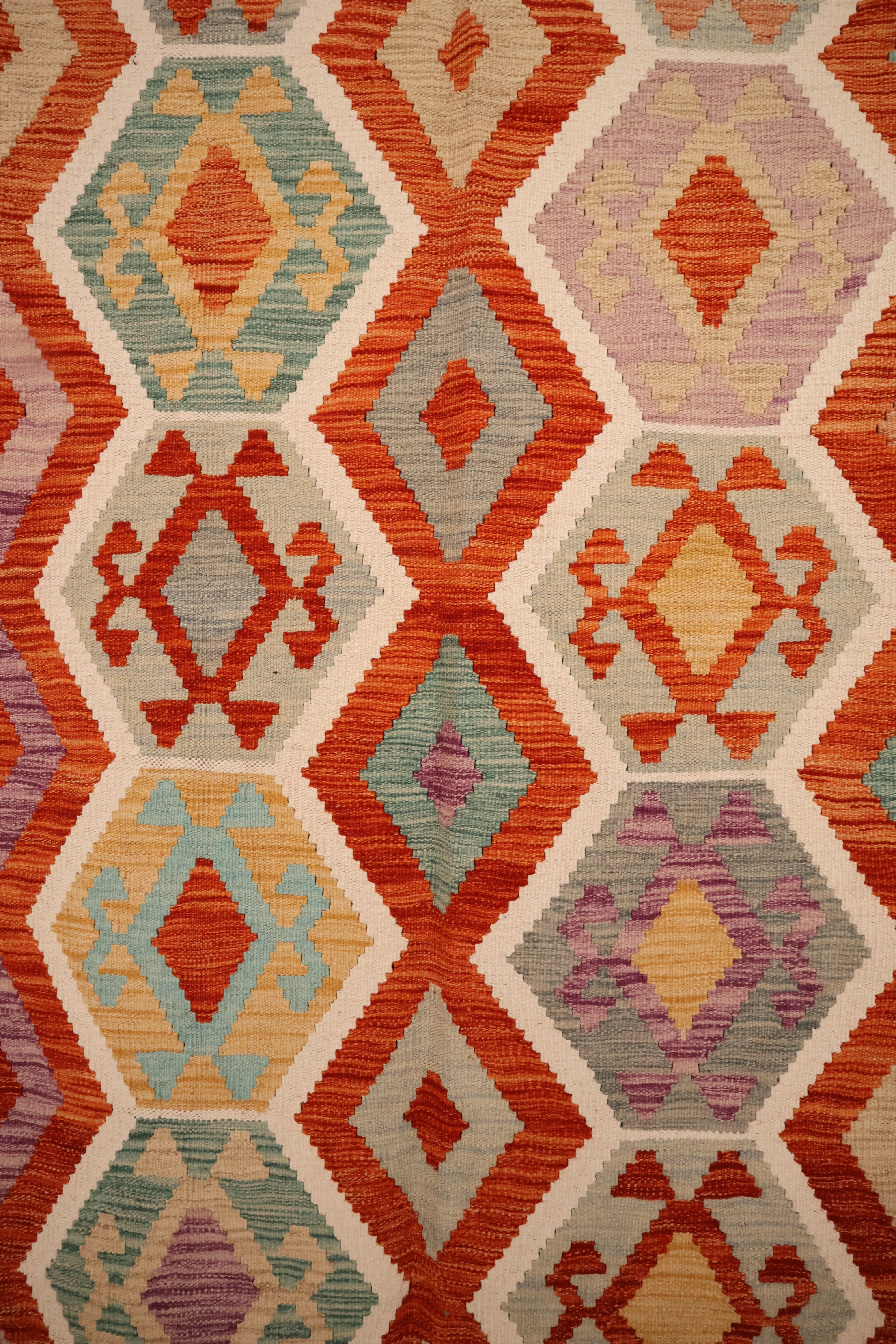 Tapis kilim fait main - afghan - 240x170cm - Laine