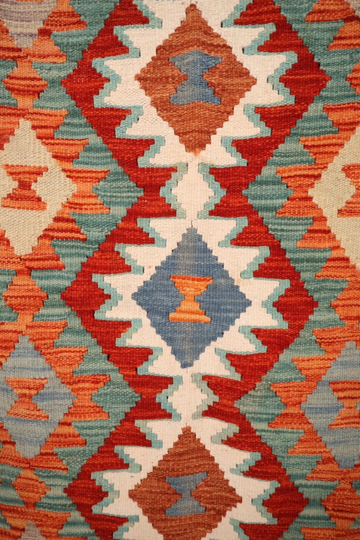 Tapis kilim fait main - afghan - 150x97cm - Laine - Baba Rug