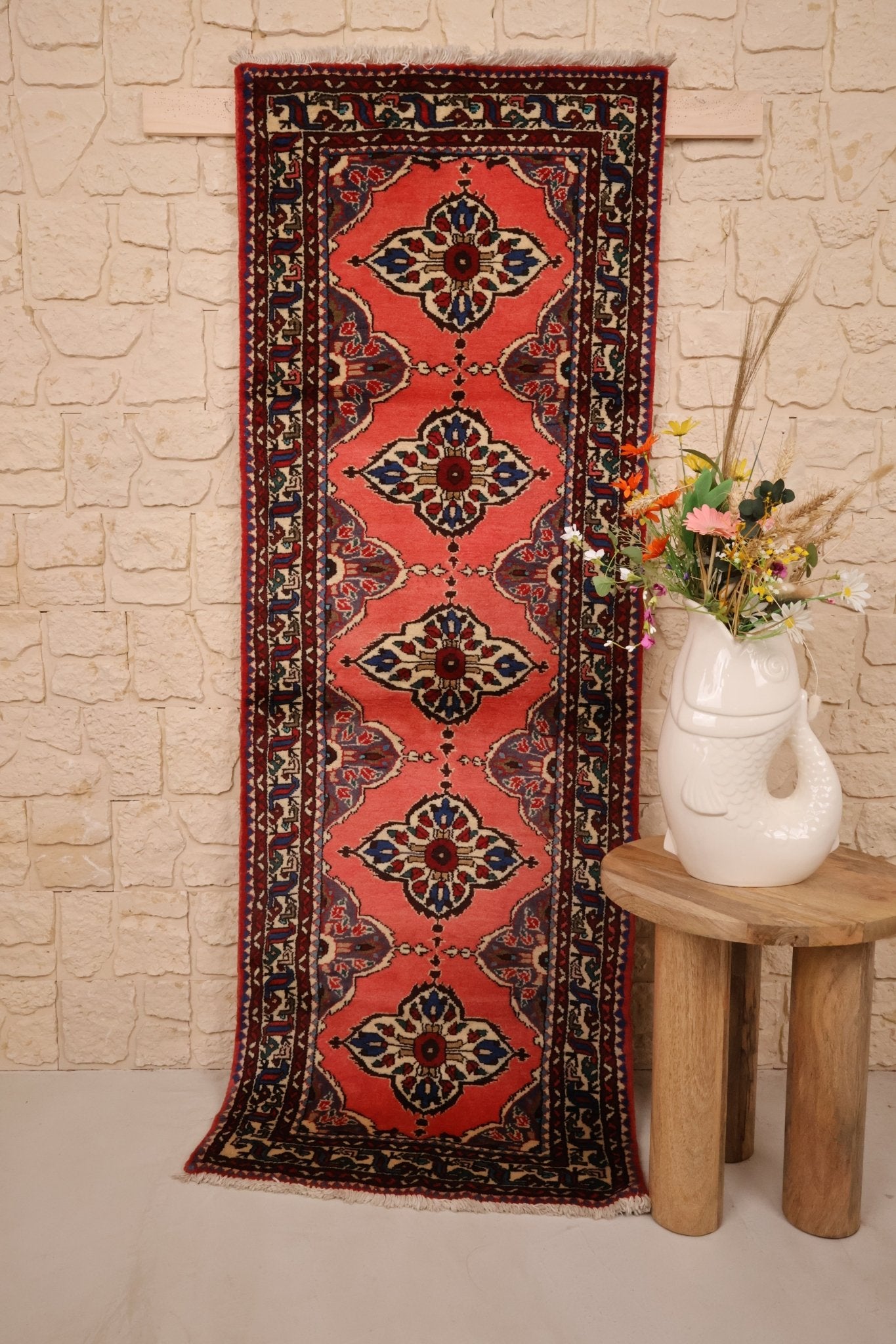 Tapis Nahavand Iran Fait Main 190x70cm - Baba Rug