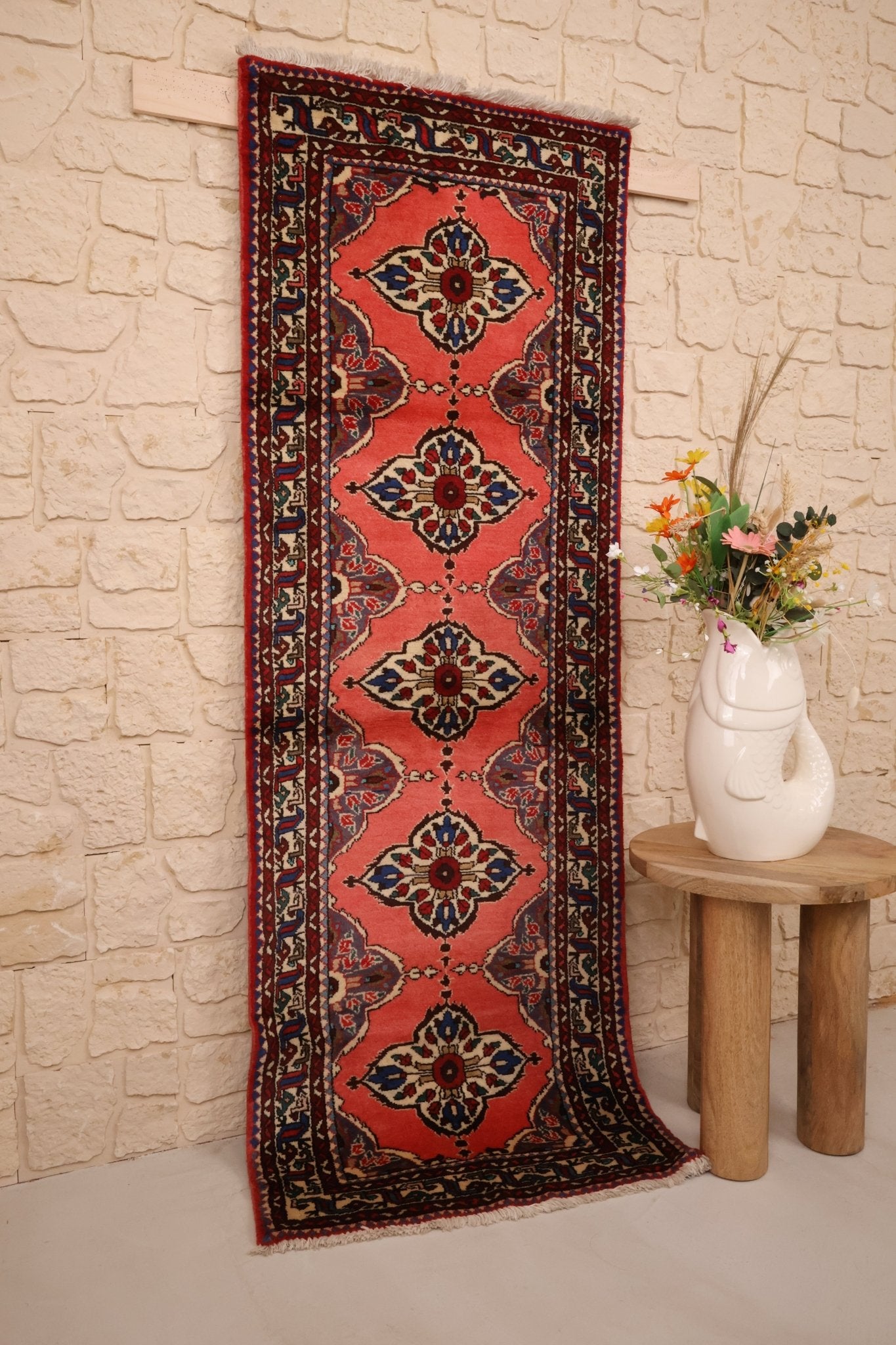 Tapis Nahavand Iran Fait Main 190x70cm - Baba Rug