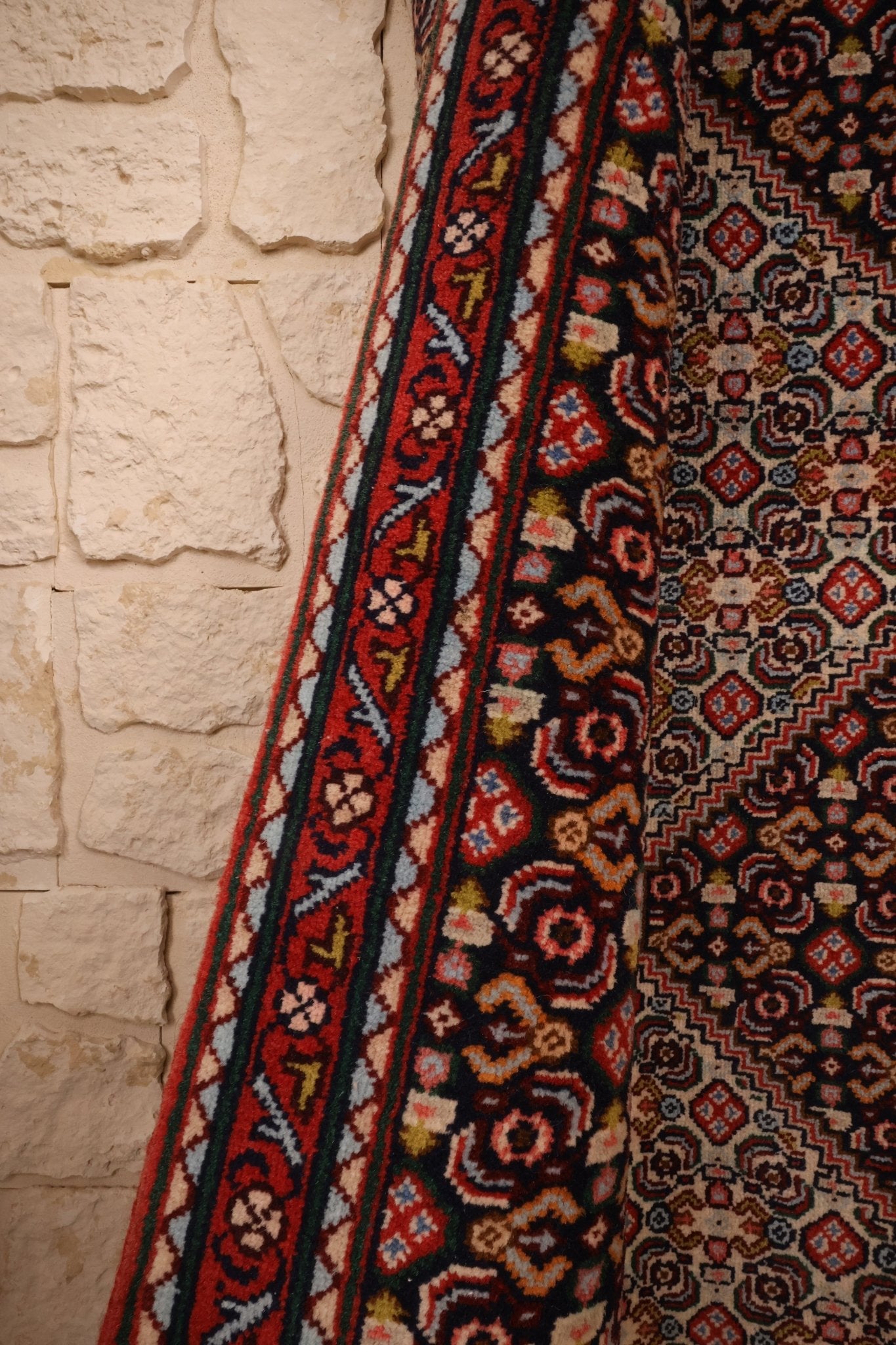 Tapis Persan Senneh 310x76cm de vouloir - Baba Rug
