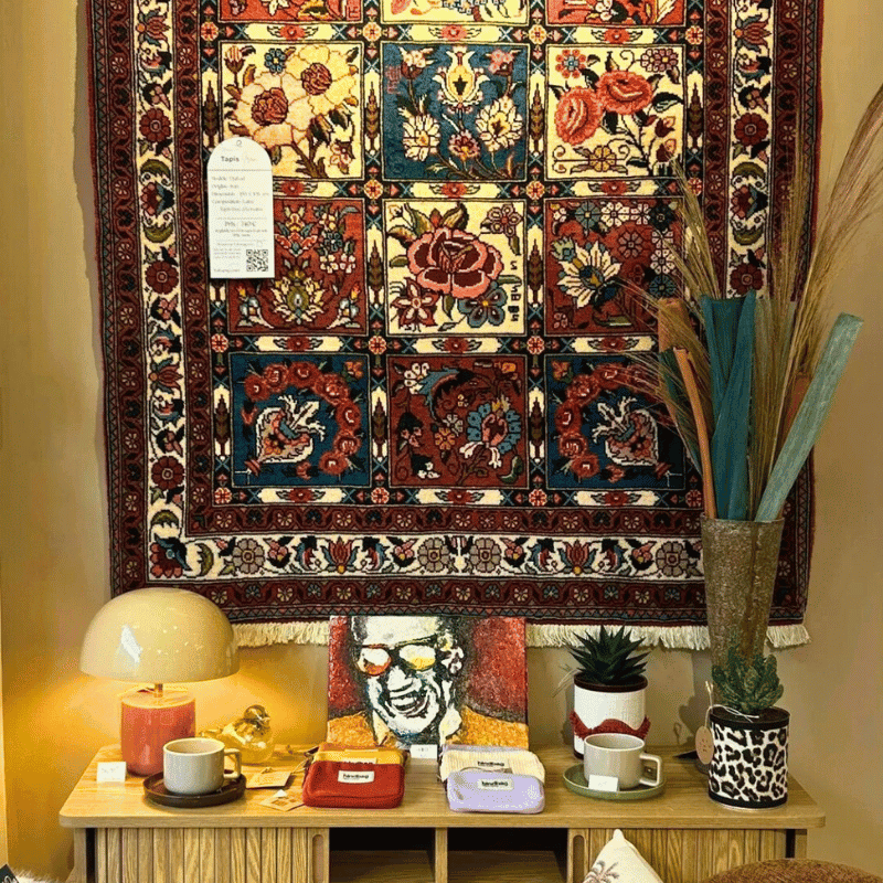 ensemble tapis et deco