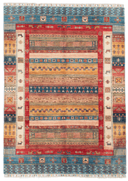 Tapis Aryana Pakistan fait main en laine – vue de face, 236 × 171 cm – Baba Rug, Paris
