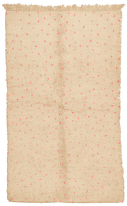 Tapis Beni Ouarain en laine nouée main, format 247x152 cm, boutique Baba Rug à Paris 12