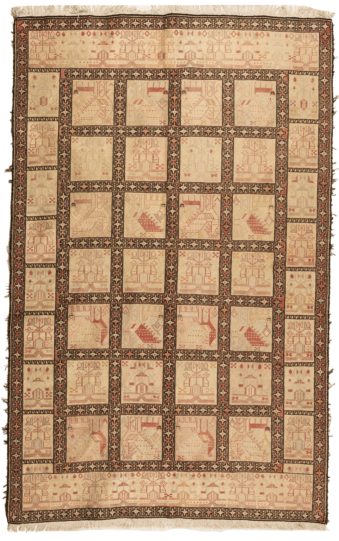 Tapis Kilim Soumak Iran Fait Main 193x122cm