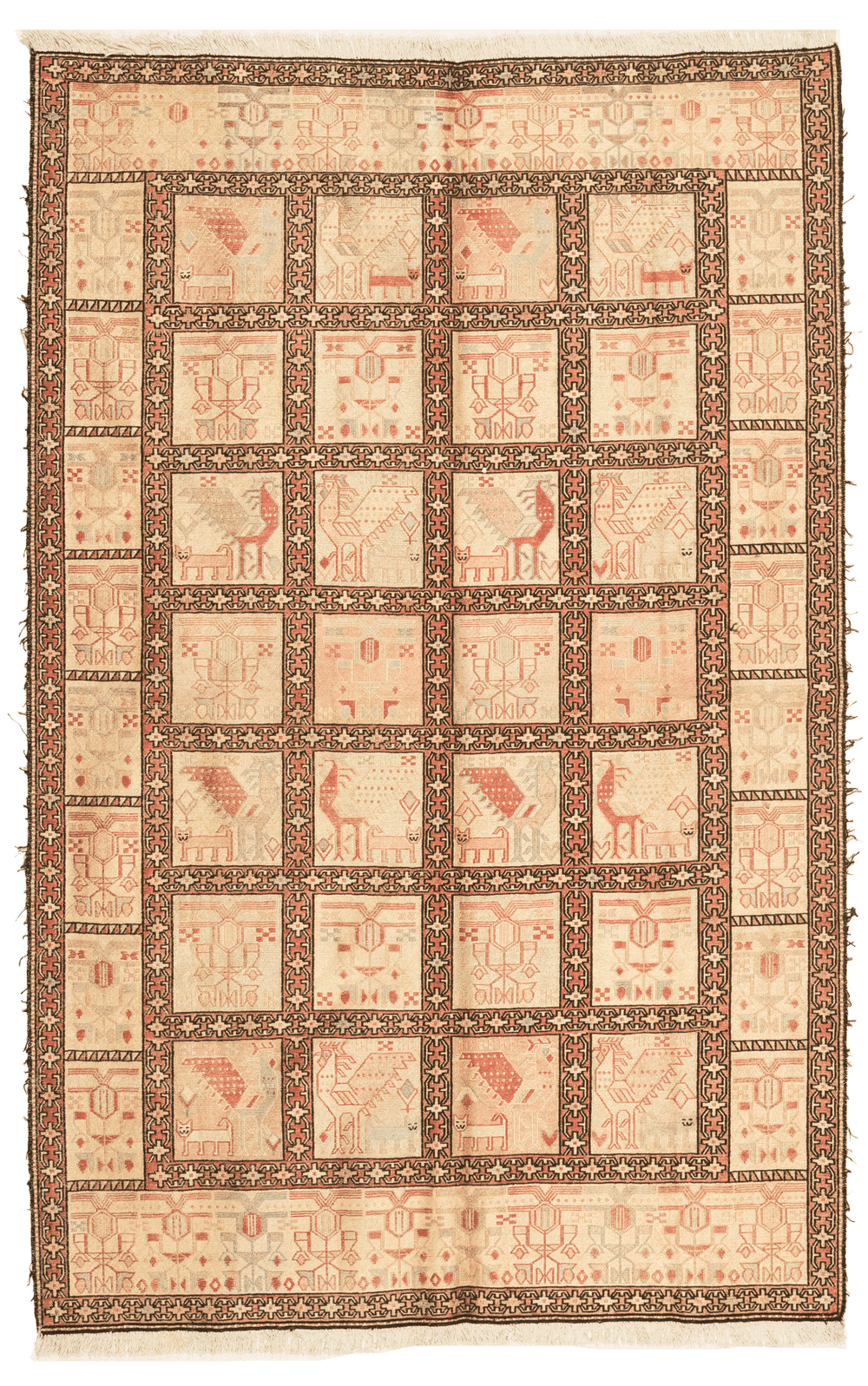 Tapis Kilim Soumak Iran Fait Main 191x122cm