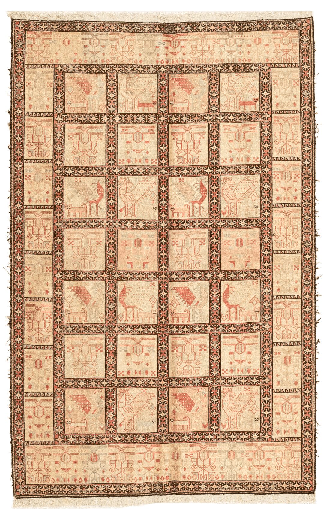 Tapis Kilim Soumak Iran Fait Main 191x122cm