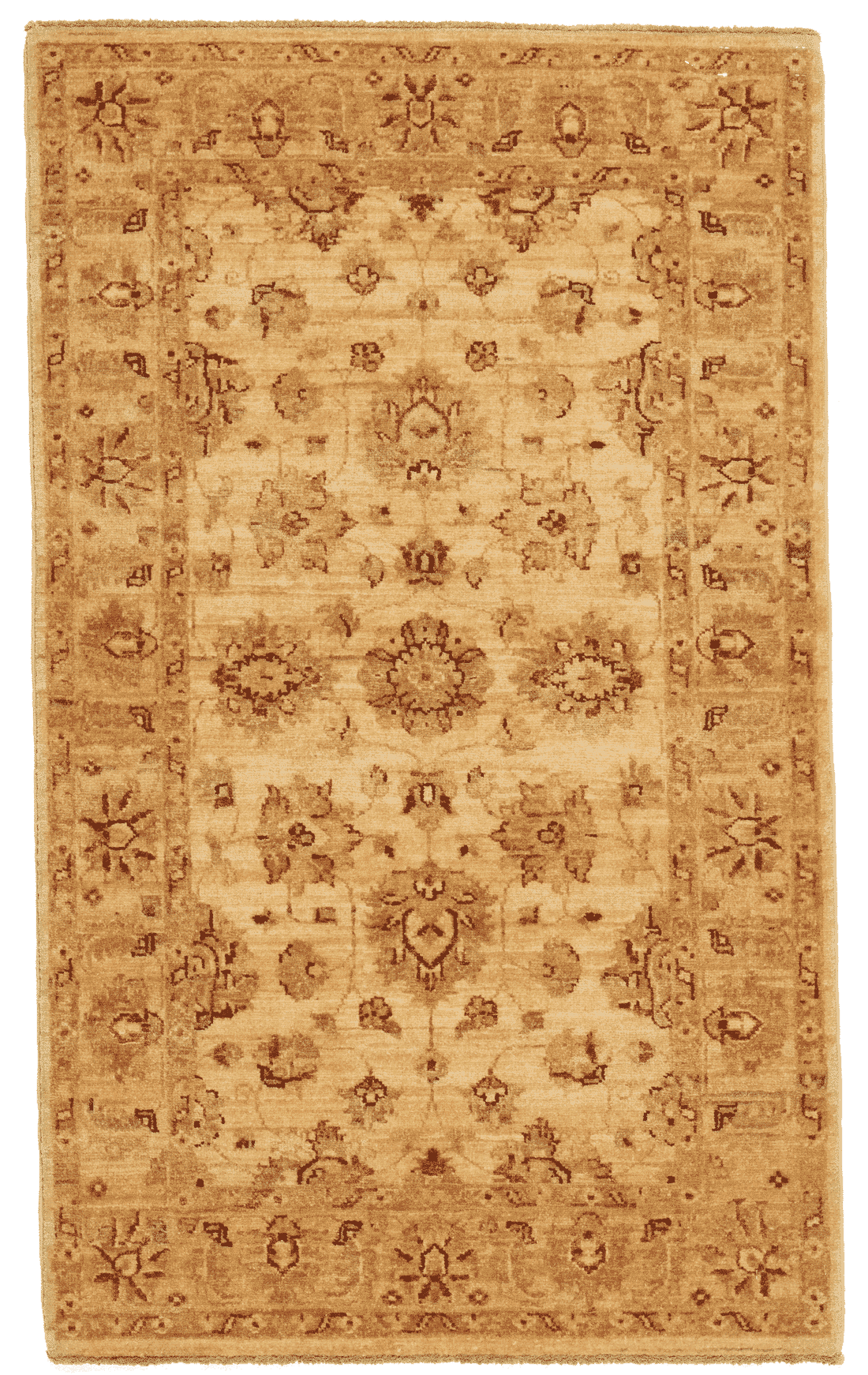 Tapis Pakistan Ziegler fait main, format 134x80 cm, boutique Baba Rug à Paris 12