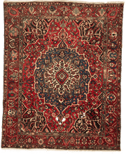 Tapis persan Bakhtiar en laine nouée main, grand format 369x300 cm, boutique Baba Rug à Paris 12