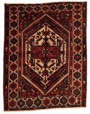 Tapis persan Bakthiar fait main, format 208x165 cm, boutique Baba Rug à Paris 12