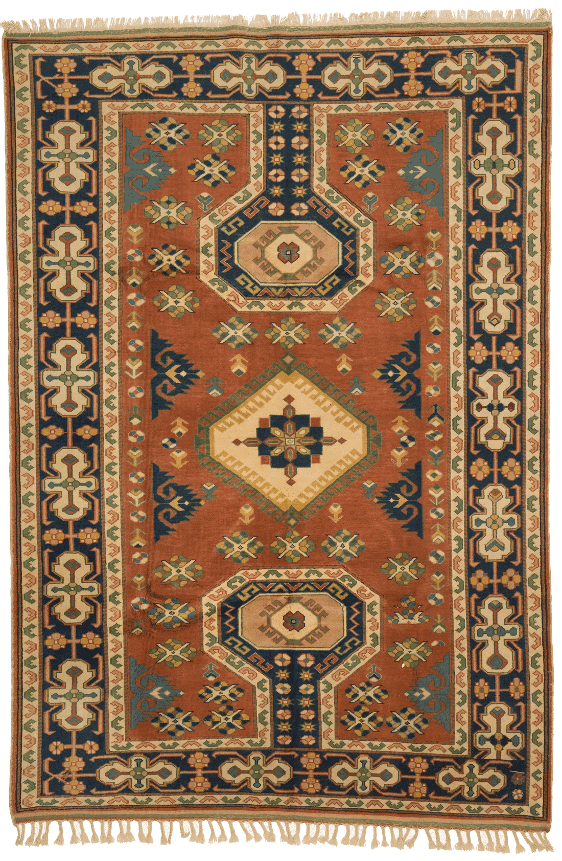 Tapis turc Konya en laine nouée main, format 281x195 cm, boutique Baba Rug à Paris 12